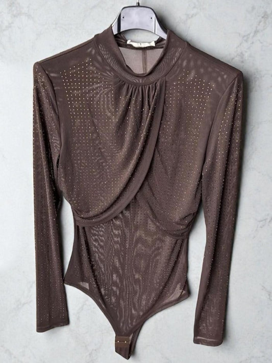 Body con strass - 0593