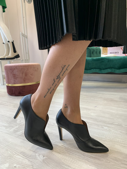 Decolletè accollata scollo a V - I2093