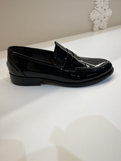 Mocassino vernice nero
