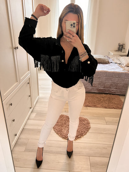 Jeans skinny white