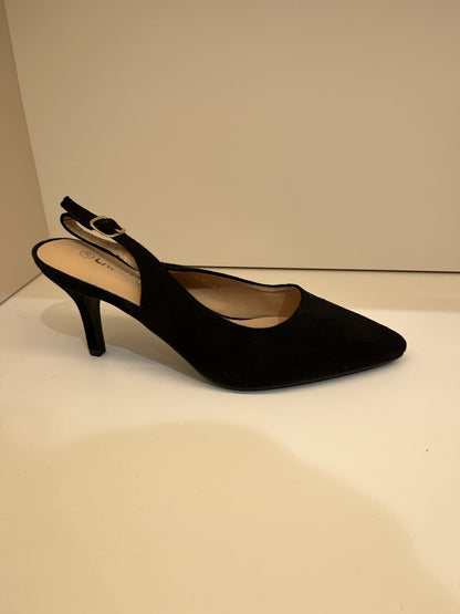 chanel microfibra tacco 7 nero