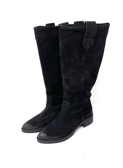 Camperos camoscio nero - A721NE