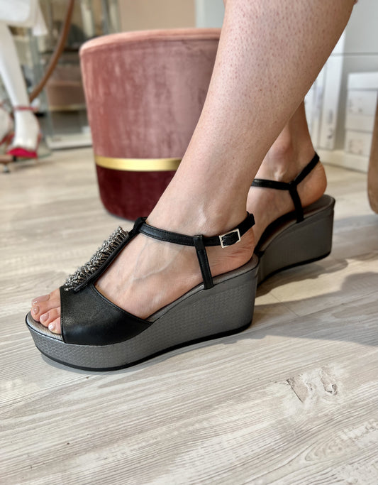 Sandalo platform Gilda accessorio