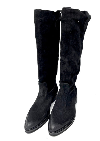 Camperos camoscio nero - A721NE
