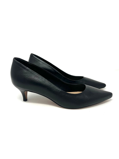 Decolletè tacco 5 cm vitello nero - 52511NE
