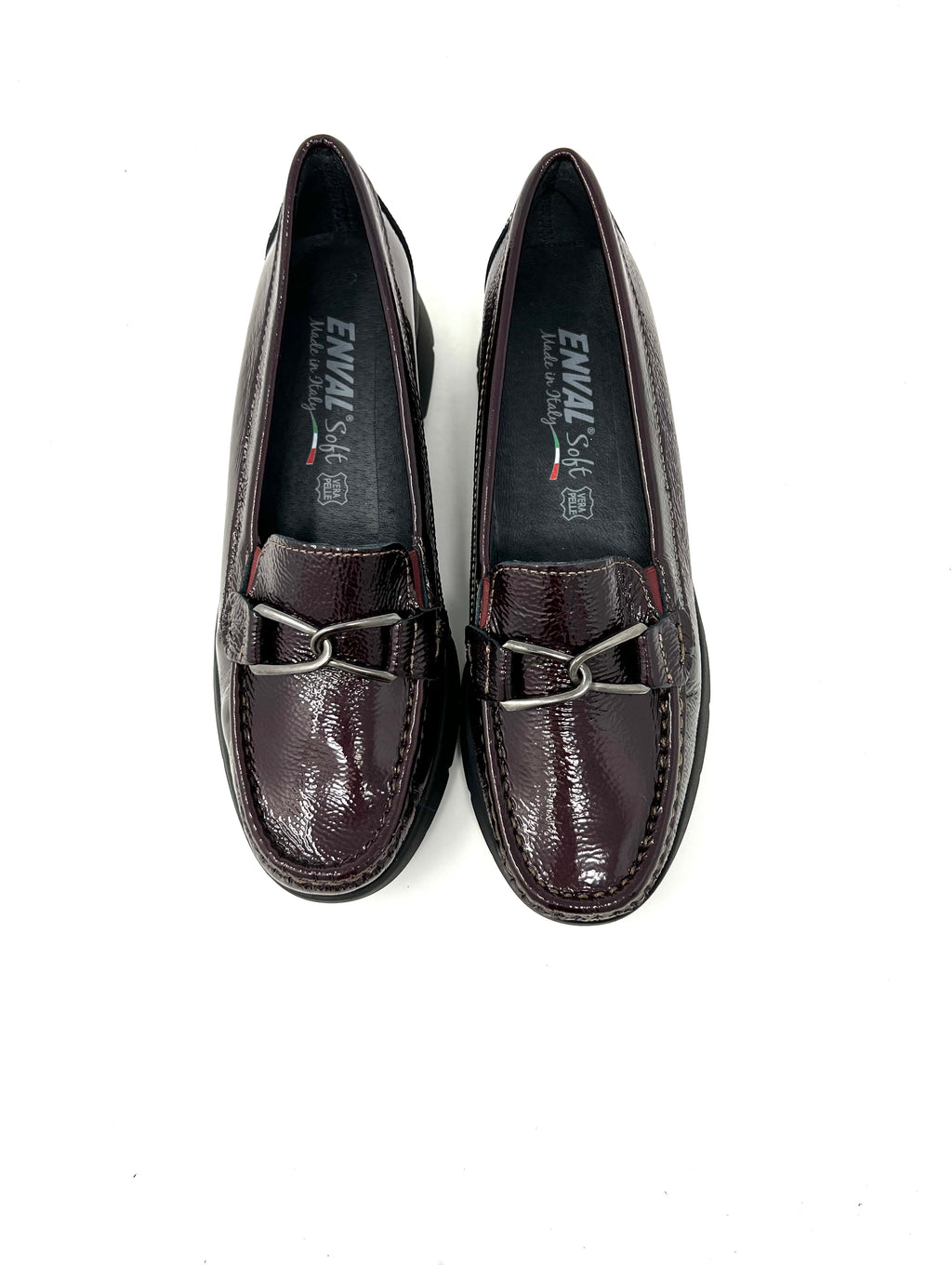 Mocassino confort prugna 2759411