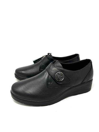 Scarpa confort nappa nero Enval Soft 2756700