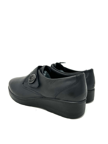 Scarpa confort nappa nero Enval Soft 2756700