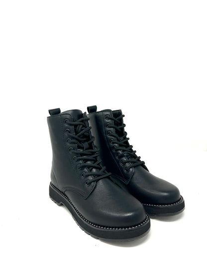 Anfibio nero in eco-pelle - FA9001N