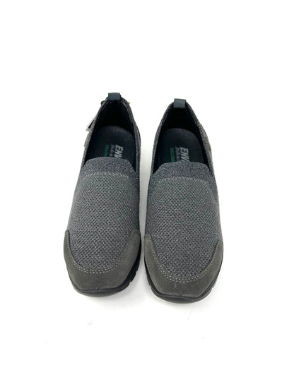 Sneakers a calzino glitter grigio antracite - 2767211