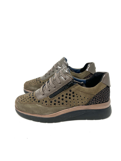 Scarpa con strass visone Melluso - K55421