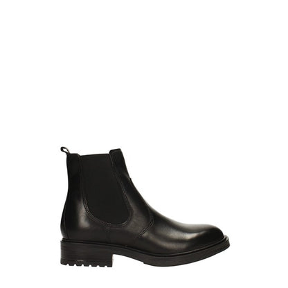 Chelsea boots neri in vera pelle -WH66H03