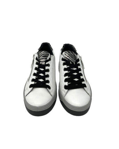 Sneaker cassetta in pelle bottolato - 2671011