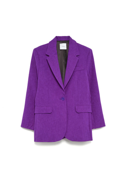 Blazer dritto monopetto - 6356