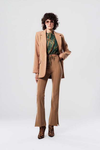 Blazer dritto monopetto - 6356