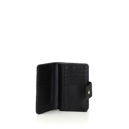 Portafoglio Cafènoir intreccio nero -A10404N
