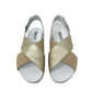 Sandalo fondo platform fasce incrociate - 3677200