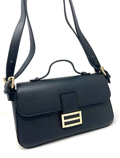 Borsa midi fibbia oro -KF39843