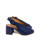 Sandalo con tacco blu notte Melluso -N622D
