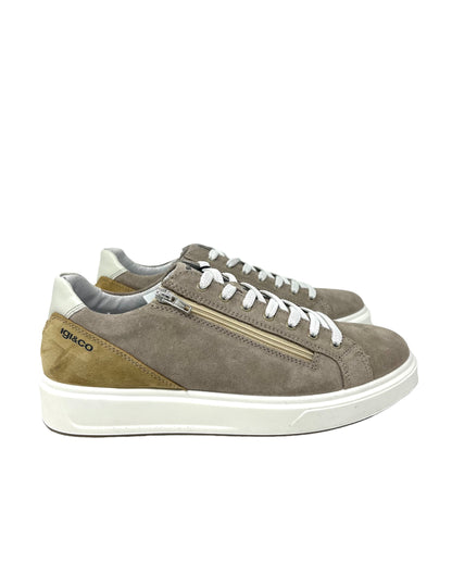 Sneakers Igi&Co 3626011 in camoscio grigio