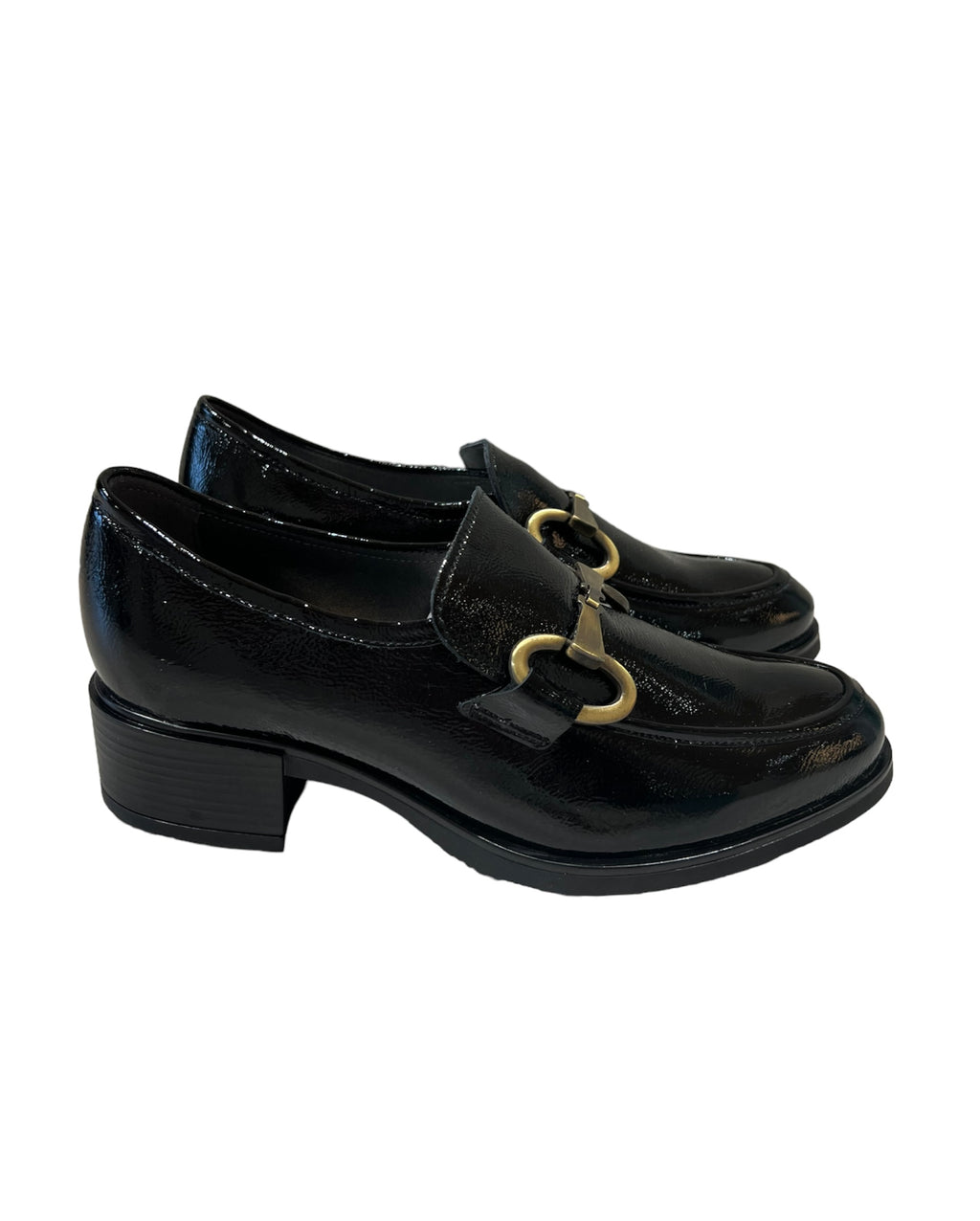 Mocassino con tacco e fibbia Melluso K91858D