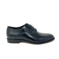 Mocassino lucido in pelle nero -U0885D