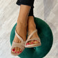 Sandalo con tacco nappa nude -23705H