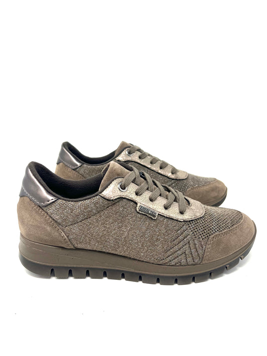 Sneakers strech taupe -2767333