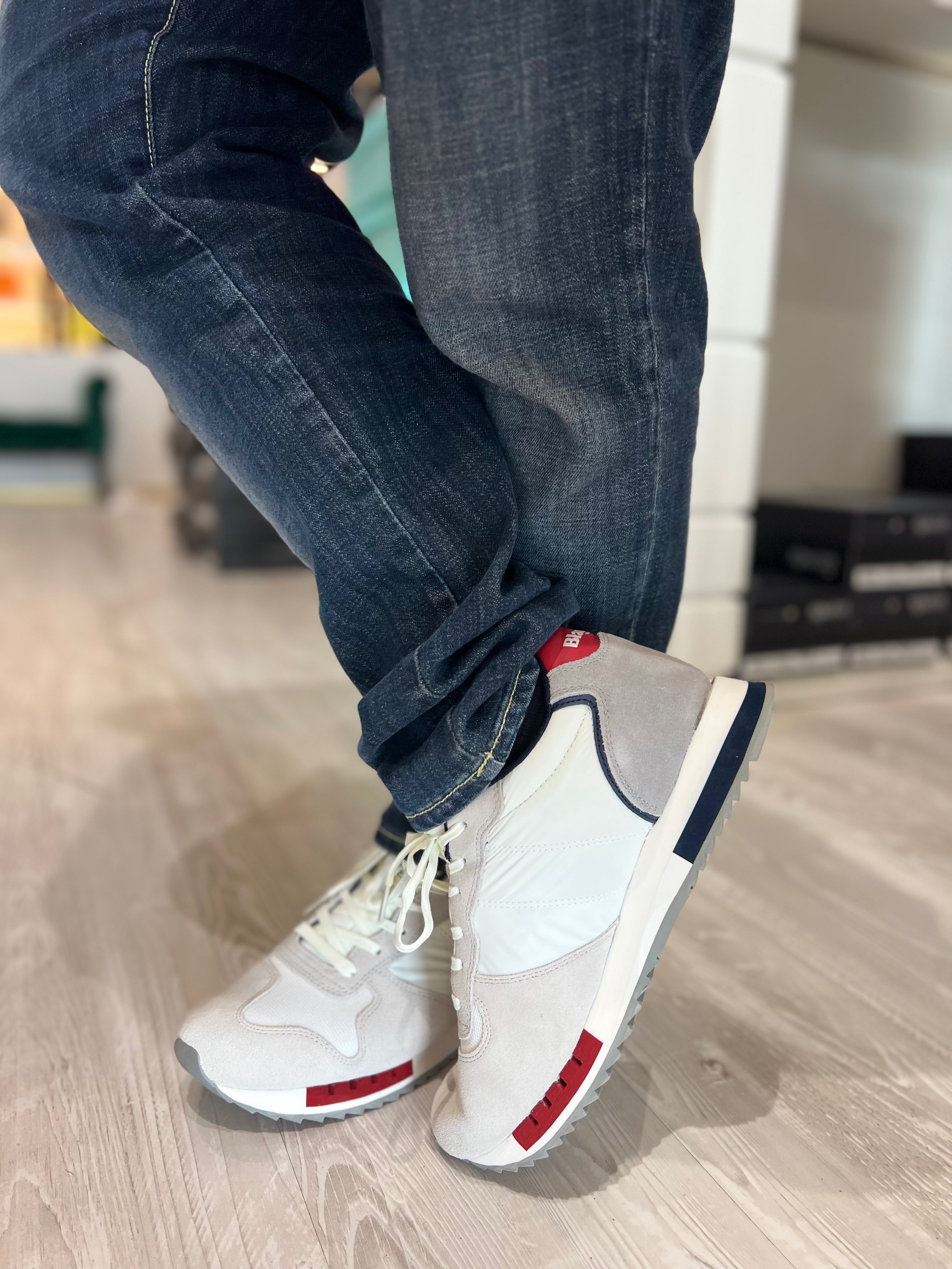 Sneakers Queen Blauer white/red/navy - S3QUMES