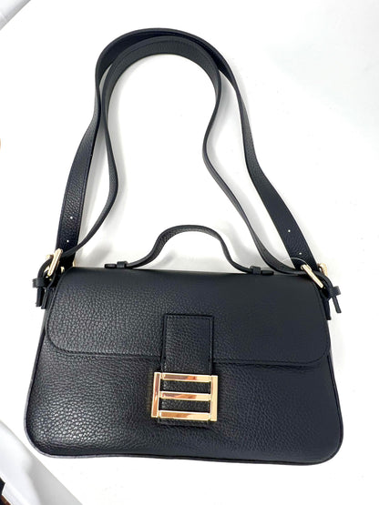 Borsa midi fibbia oro -KF39843