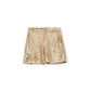Pantaloncini paiettes oro -L6892