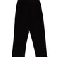 Pantaloni neri con piume -L6480